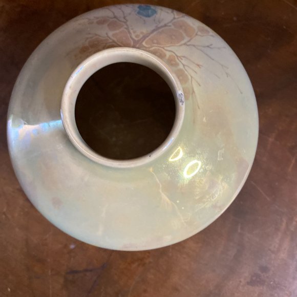 Vintage St. Lukas Utrecht Glazed Pottery Made in Holland tiny chip in opening - Picture 3 of 5